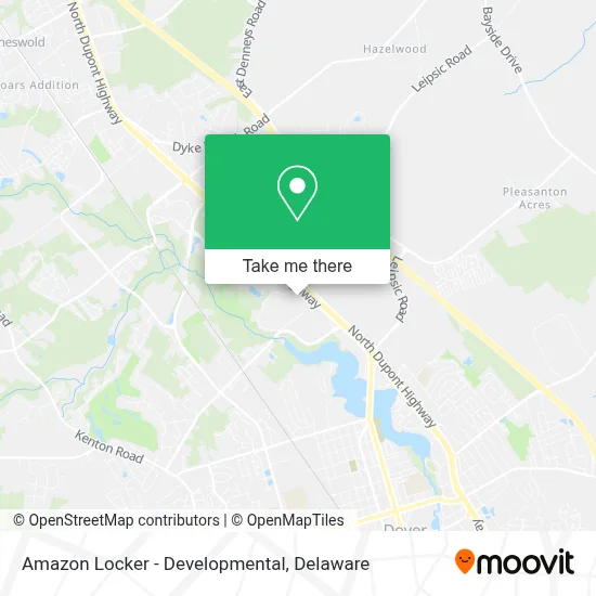 Amazon Locker - Developmental map