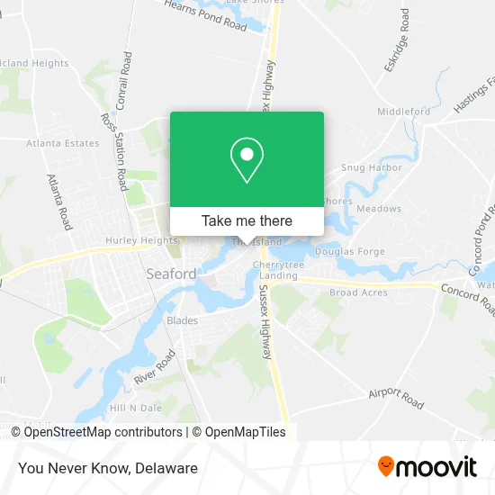 You Never Know map