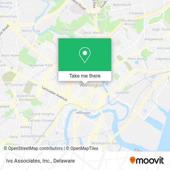 Ivs Associates, Inc. map