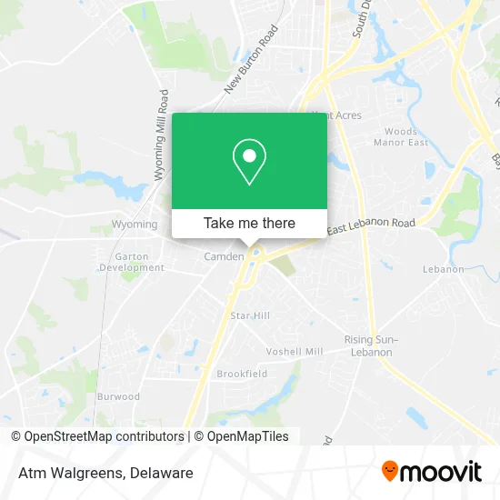 Atm Walgreens map