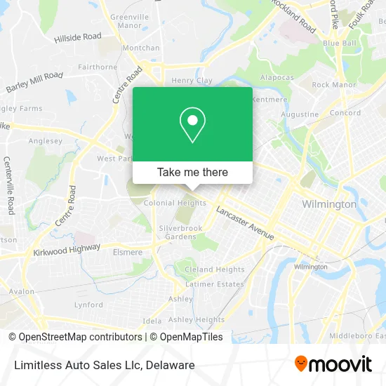 Limitless Auto Sales Llc map