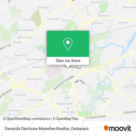 Deneida Darrisaw-Menefee-Realtor map