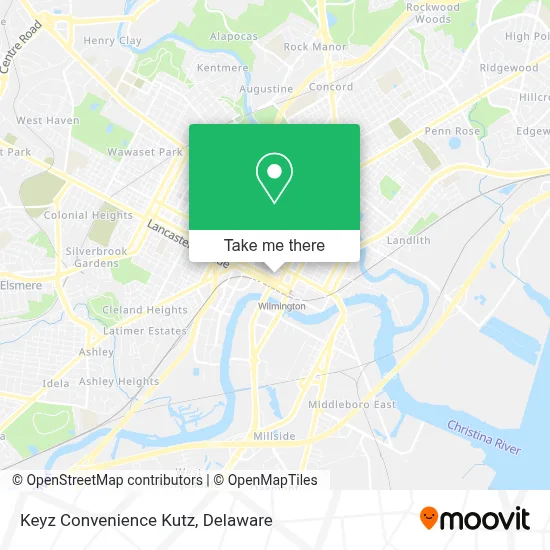 Keyz Convenience Kutz map