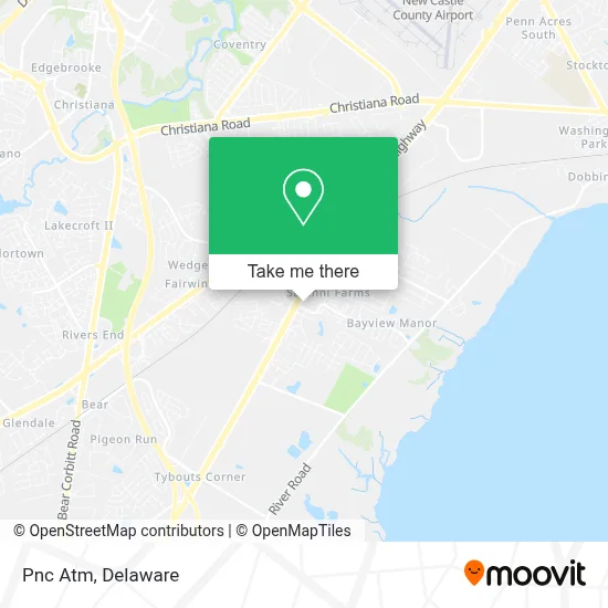 Pnc Atm map