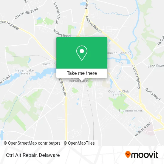 Ctrl Alt Repair map