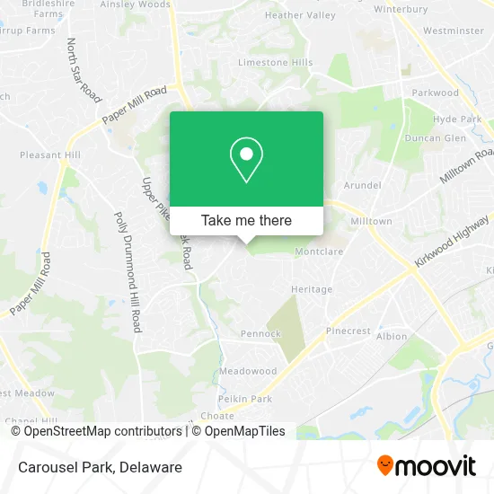 Carousel Park map