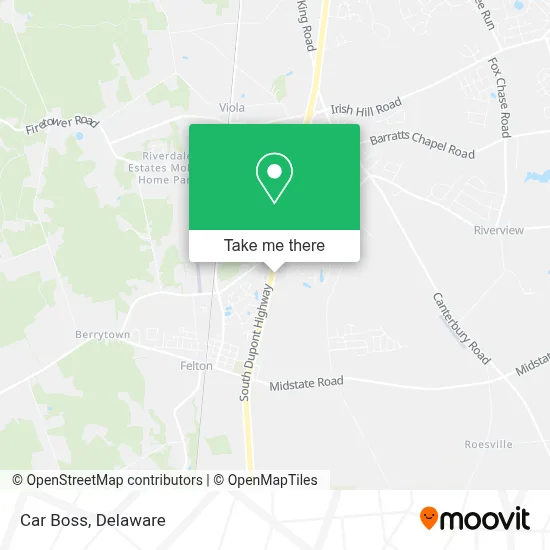 Car Boss map