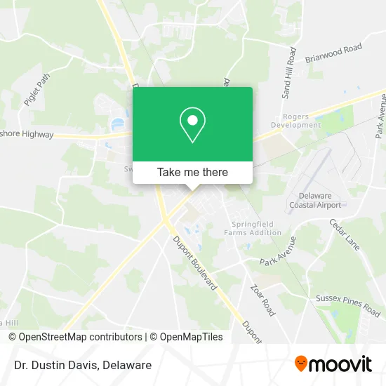 Dr. Dustin Davis map