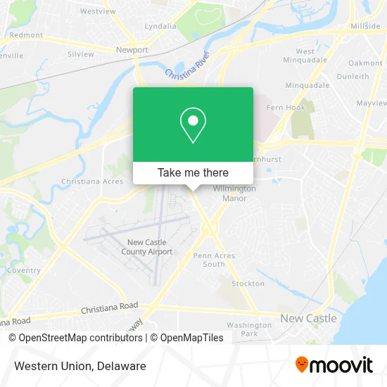 Western Union map