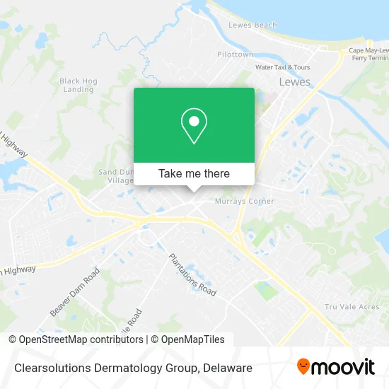 Clearsolutions Dermatology Group map