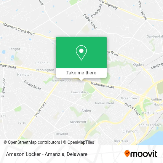 Amazon Locker - Amanzia map