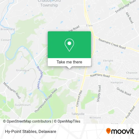 Hy-Point Stables map