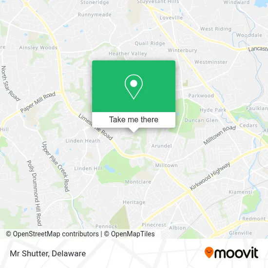 Mr Shutter map