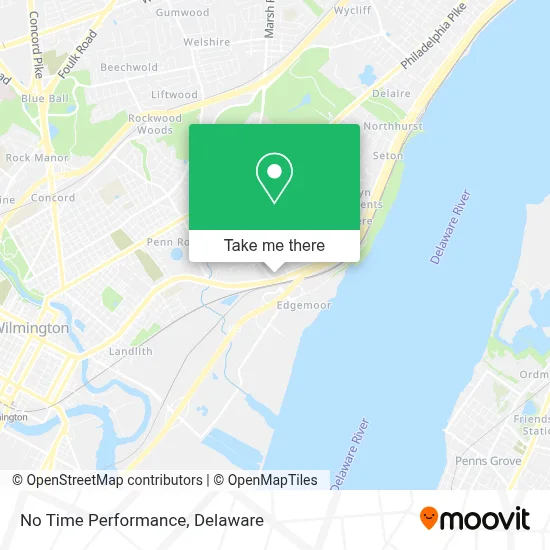 No Time Performance map