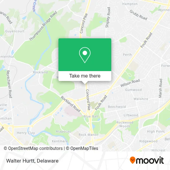 Walter Hurtt map