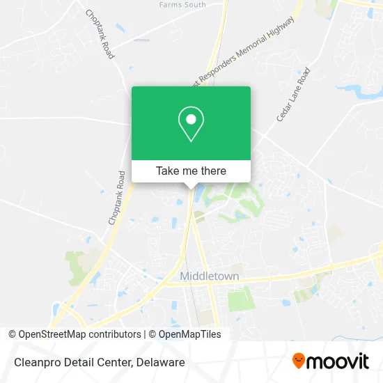 Cleanpro Detail Center map