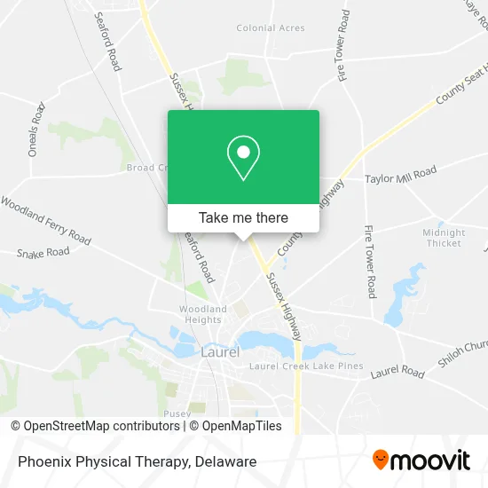 Phoenix Physical Therapy map