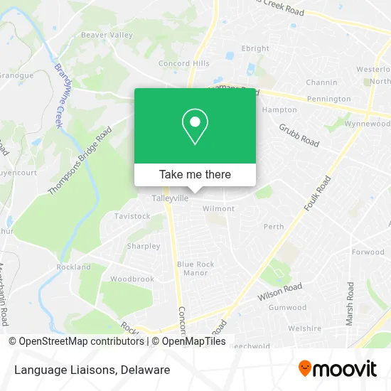 Language Liaisons map