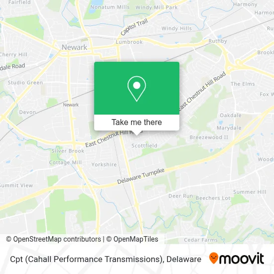 Cpt (Cahall Performance Transmissions) map