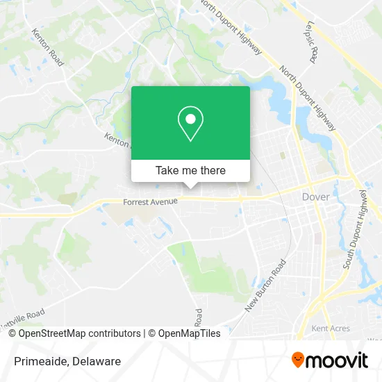 Primeaide map