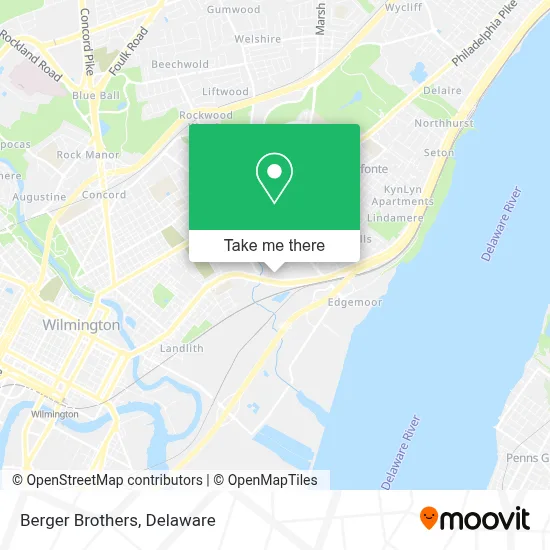 Berger Brothers map