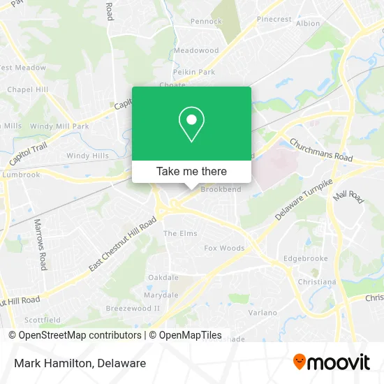 Mark Hamilton map
