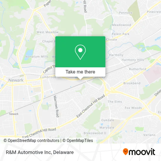 R&M Automotive Inc map