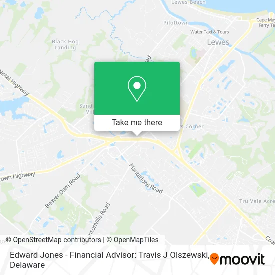 Edward Jones - Financial Advisor: Travis J Olszewski map