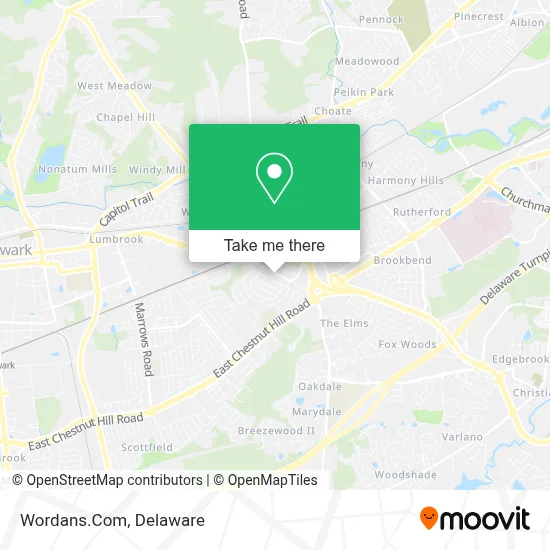 Wordans.Com map