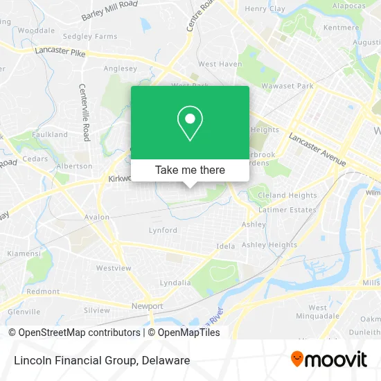 Lincoln Financial Group map