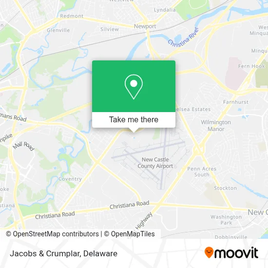 Jacobs & Crumplar map