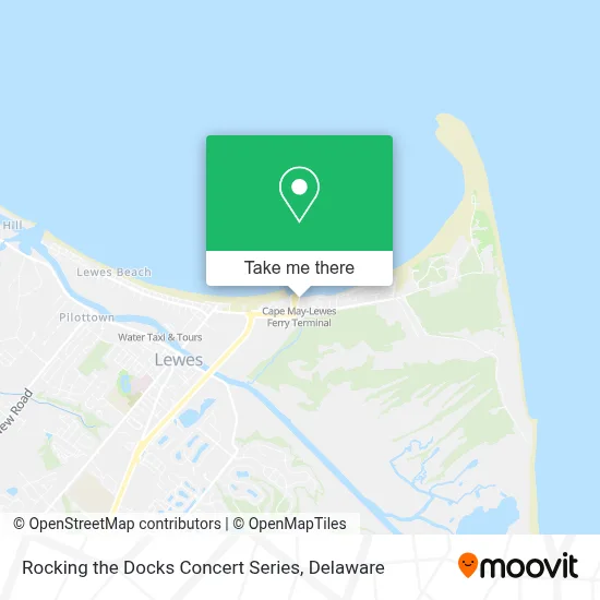 Rocking the Docks Concert Series map