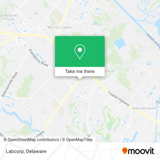 Labcorp map
