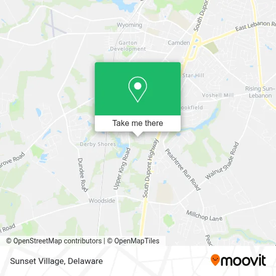 Sunset Village map