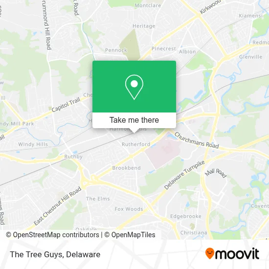 The Tree Guys map