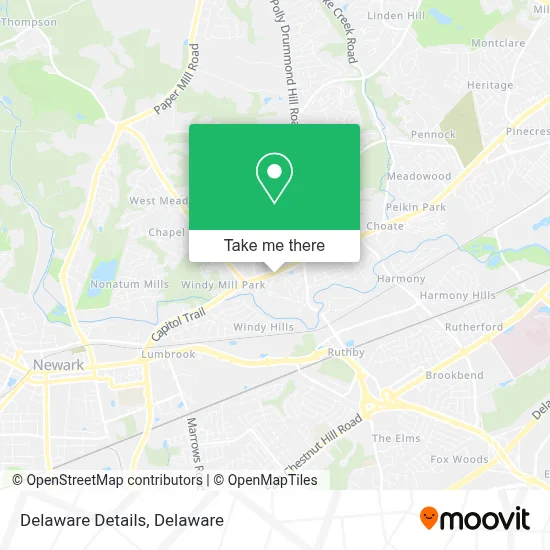 Delaware Details map