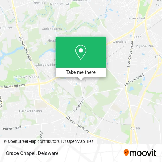 Grace Chapel map
