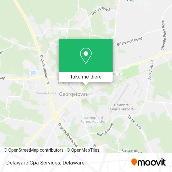 Delaware Cpa Services map