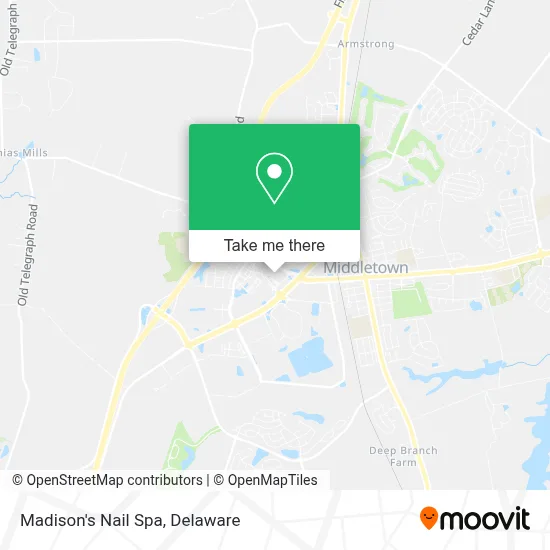 Madison's Nail Spa map