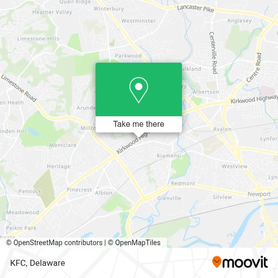 Kfc map