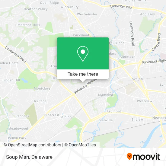 Soup Man map