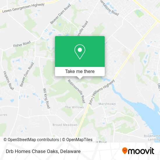 Drb Homes Chase Oaks map