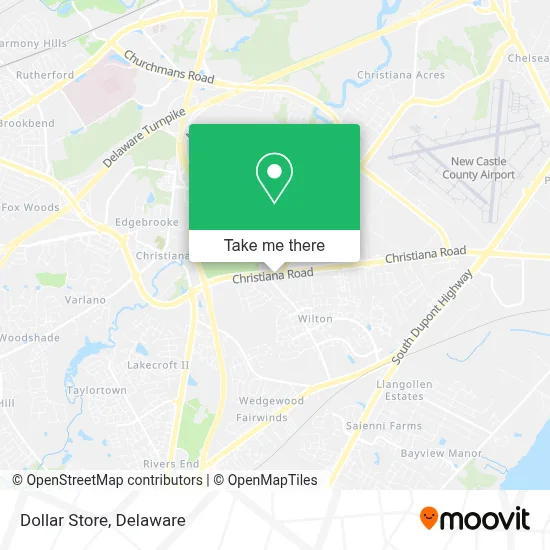 Dollar Store map