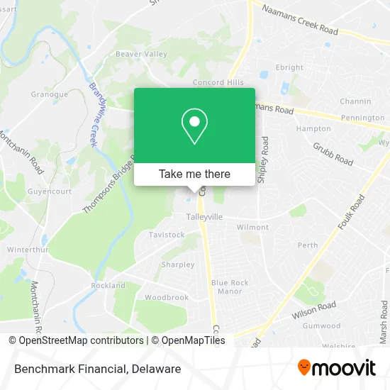 Benchmark Financial map