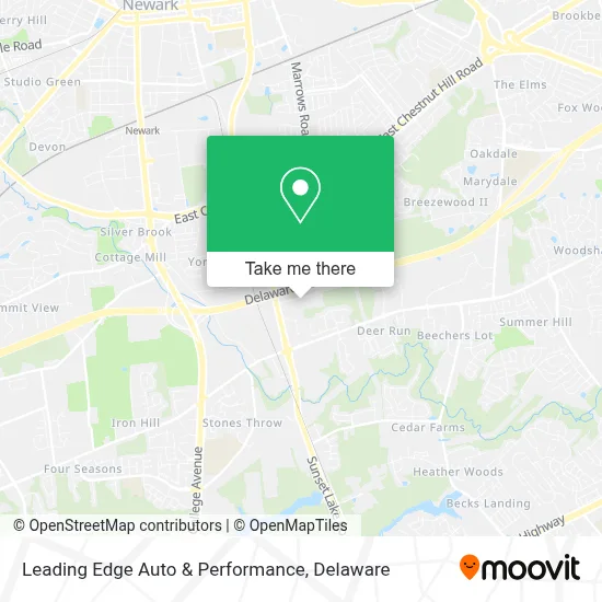 Leading Edge Auto & Performance map