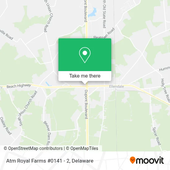 Atm Royal Farms #0141 - 2 map