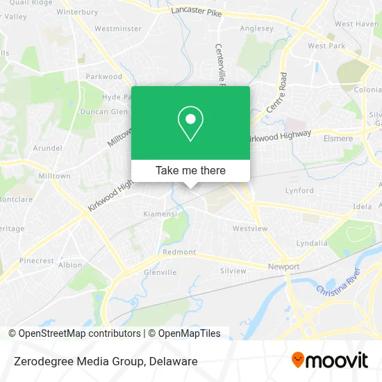 Zerodegree Media Group map