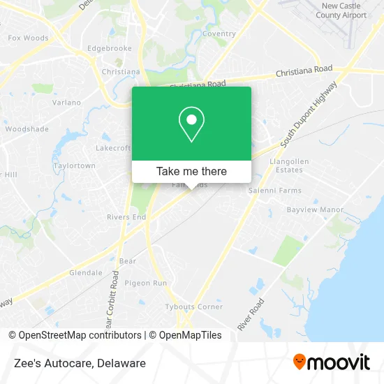 Zee's Autocare map