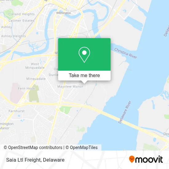 Saia Ltl Freight map