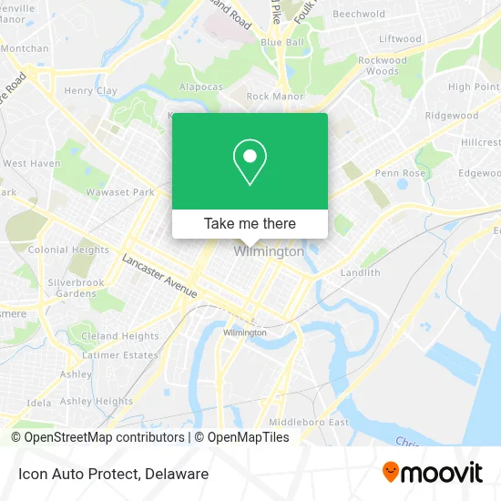 Icon Auto Protect map